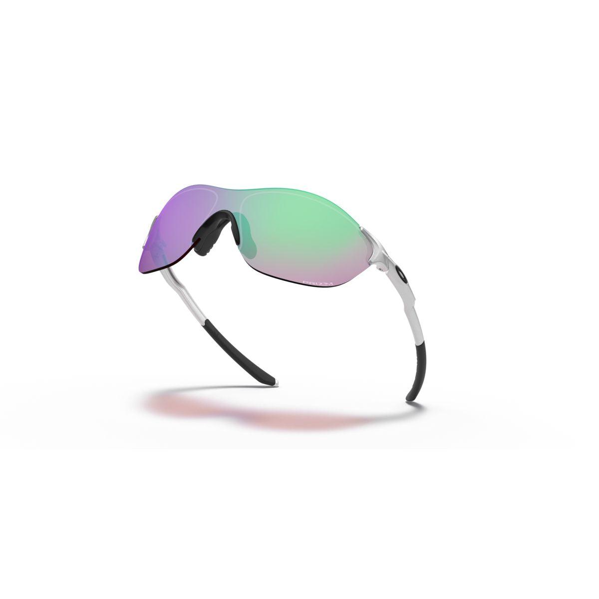 Oakley EVZero Swift Sunglasses - Low Bridge Fit, Silver Frame with Prizm Golf Lenses (Model 0OO9410 941005) - Perfect for Golfing & Outdoor Sports