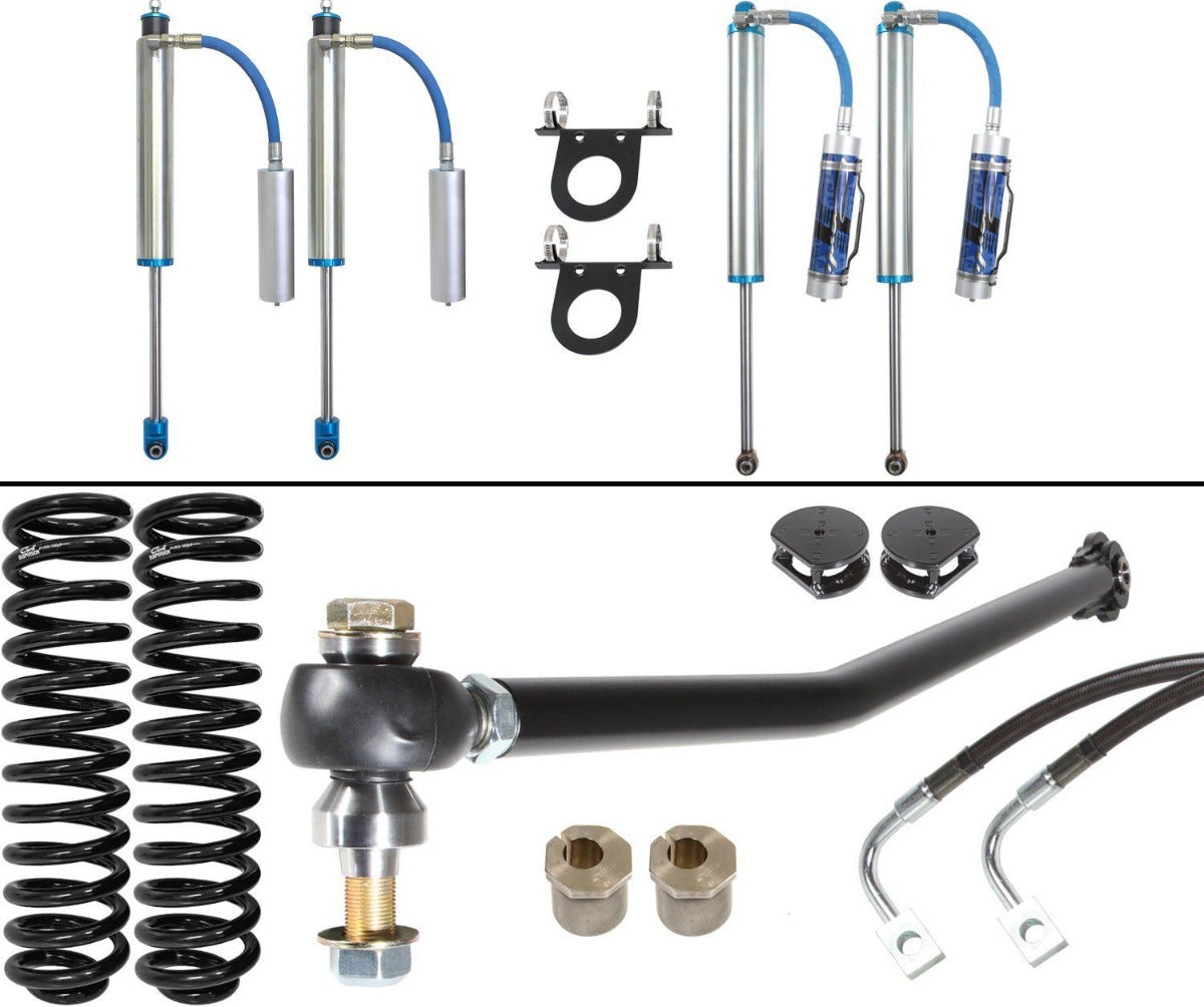 17-22 Ford F250/350 6.2L/7.3L Gas Carli Suspension 2.5 Pintop System - Off-Road Lift Kit for Enhanced Performance & Towing
