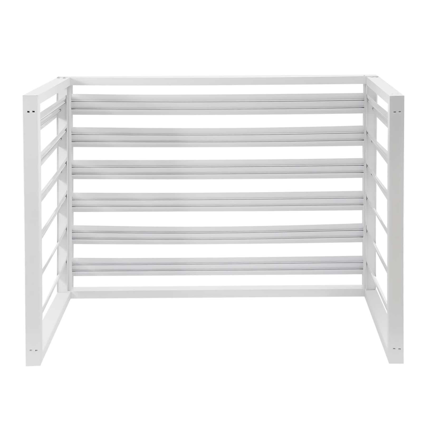 Air Conditioner Fence Screen - Durable Outdoor AC Protective Cover for Outside Unit, Heavy Duty Aluminum Alloy AC Cover | Weatherproof Protection for Home & Commercial Use