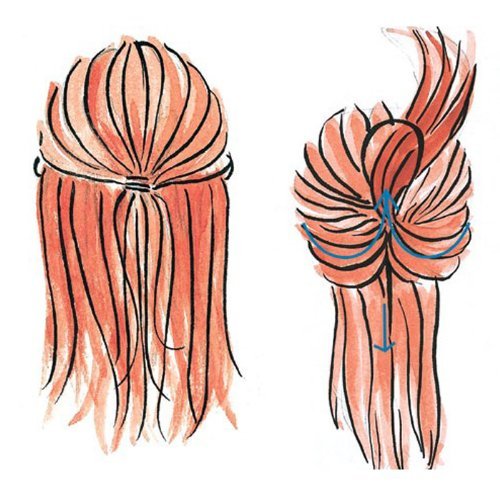 2PCS Topsy Tail Magic Hair Braider Tool Set - Easy Ponytail Maker & Styling Kit for Women & Girls - Perfect for Quick Braids, Updos & Party Hairstyles