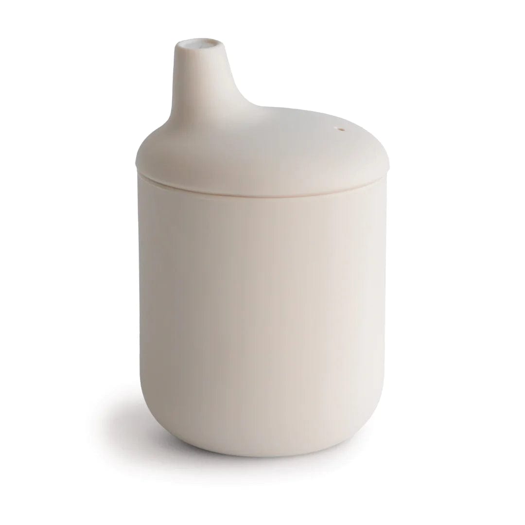 Mushie Silicone Sippy Cup - BPA Free, Leak Proof Toddler Drinking Cup for Boys & Girls - Perfect for Travel, Daycare & Mealtime