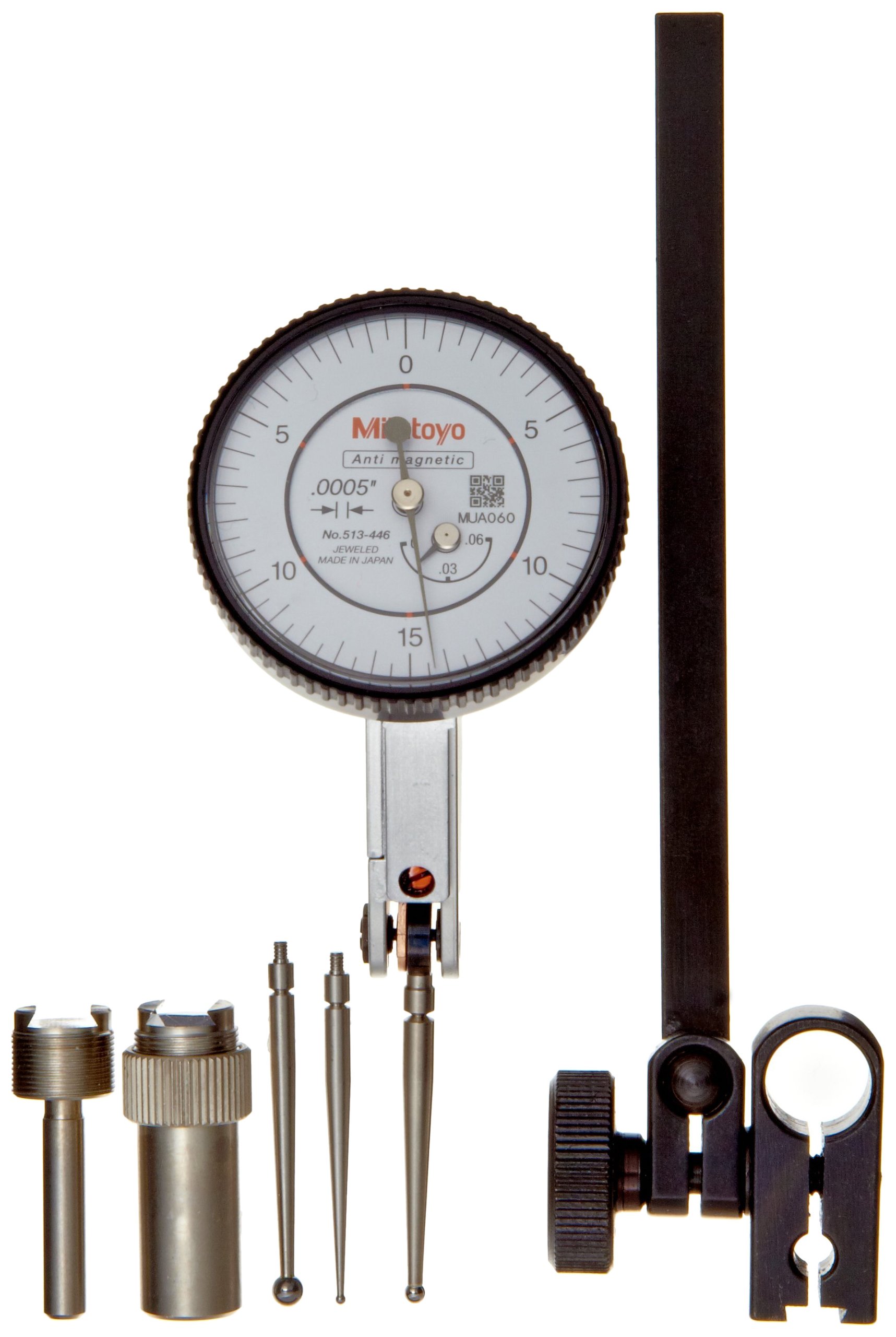 Mitutoyo 513-442T Dial Test Indicator - 0.375
