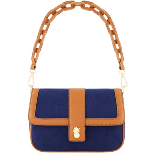 Navy/Tan