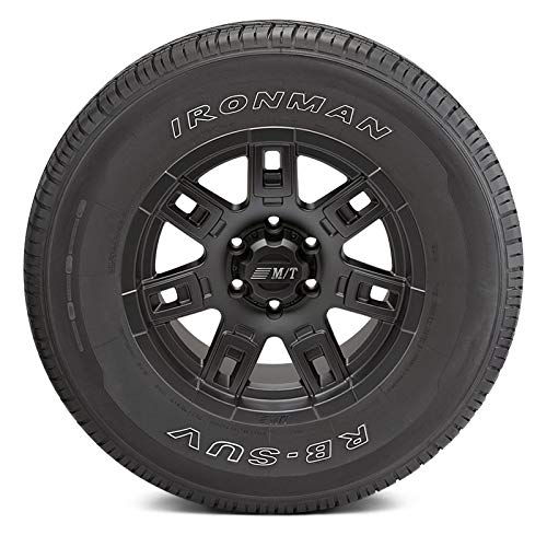 Ironman RBSUV 275/65R18 All-Season Tires with Outlined White Lettering - Durable Truck & SUV Tires for Off-Road, Highway & Winter Driving