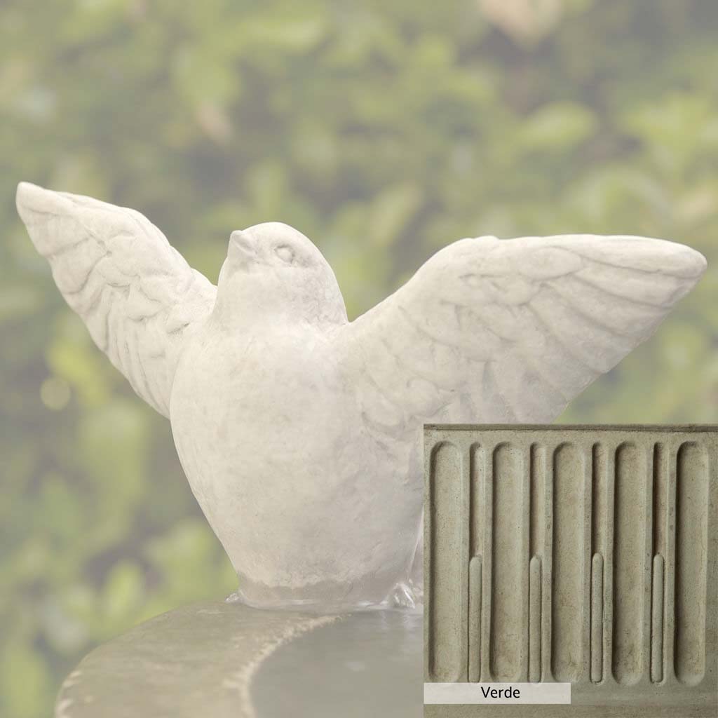Campania International Flutter Bird Statue - Elegant Garden Decor for Outdoor & Indoor Use - Perfect for Patio, Yard, and Home Decoration
