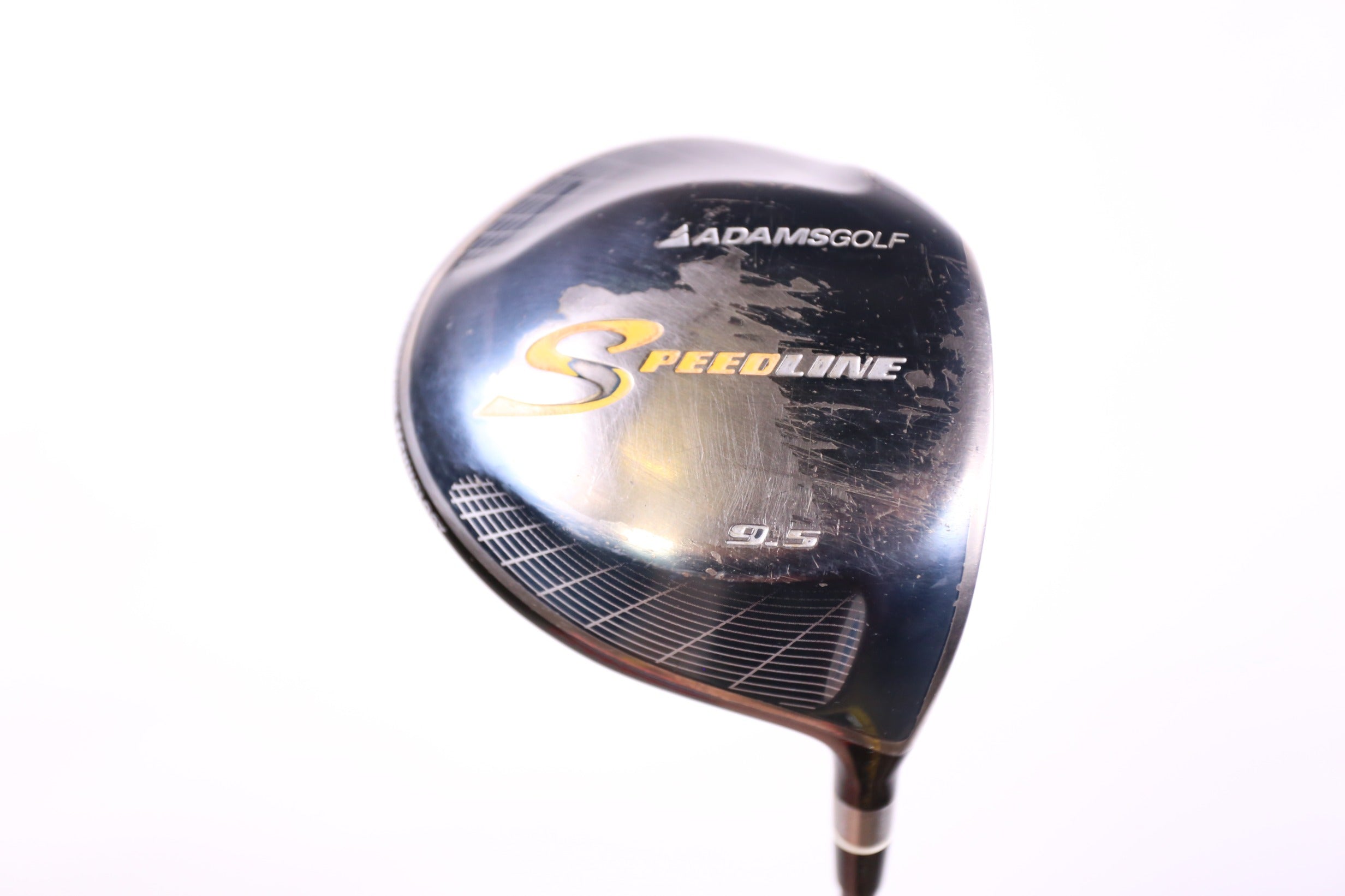 Adams Speedline Driver 9.5° Stiff Flex Right Handed Golf Club - Grafalloy ProLaunch Axis Shaft | Pre-Owned High Performance Driver for Men | Perfect for Driving Range Practice & Tournament Play