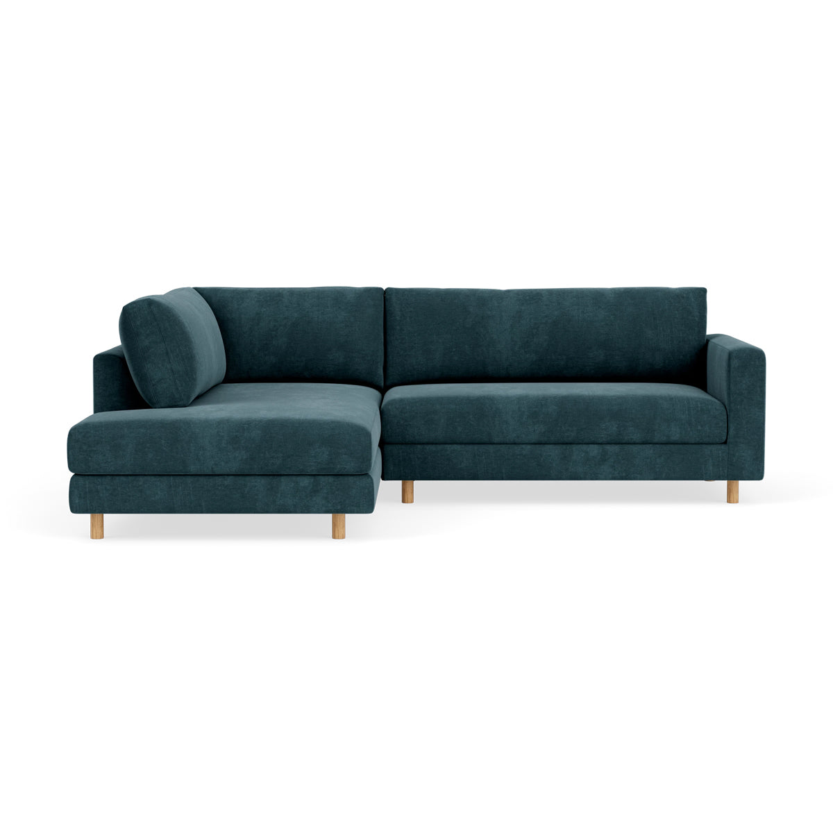 Douglas Fabric Left Corner Sofa - Modern L-Shaped Sectional Couch for Living Room, Lounge & Small Spaces | Comfortable & Stylish Home Furniture
