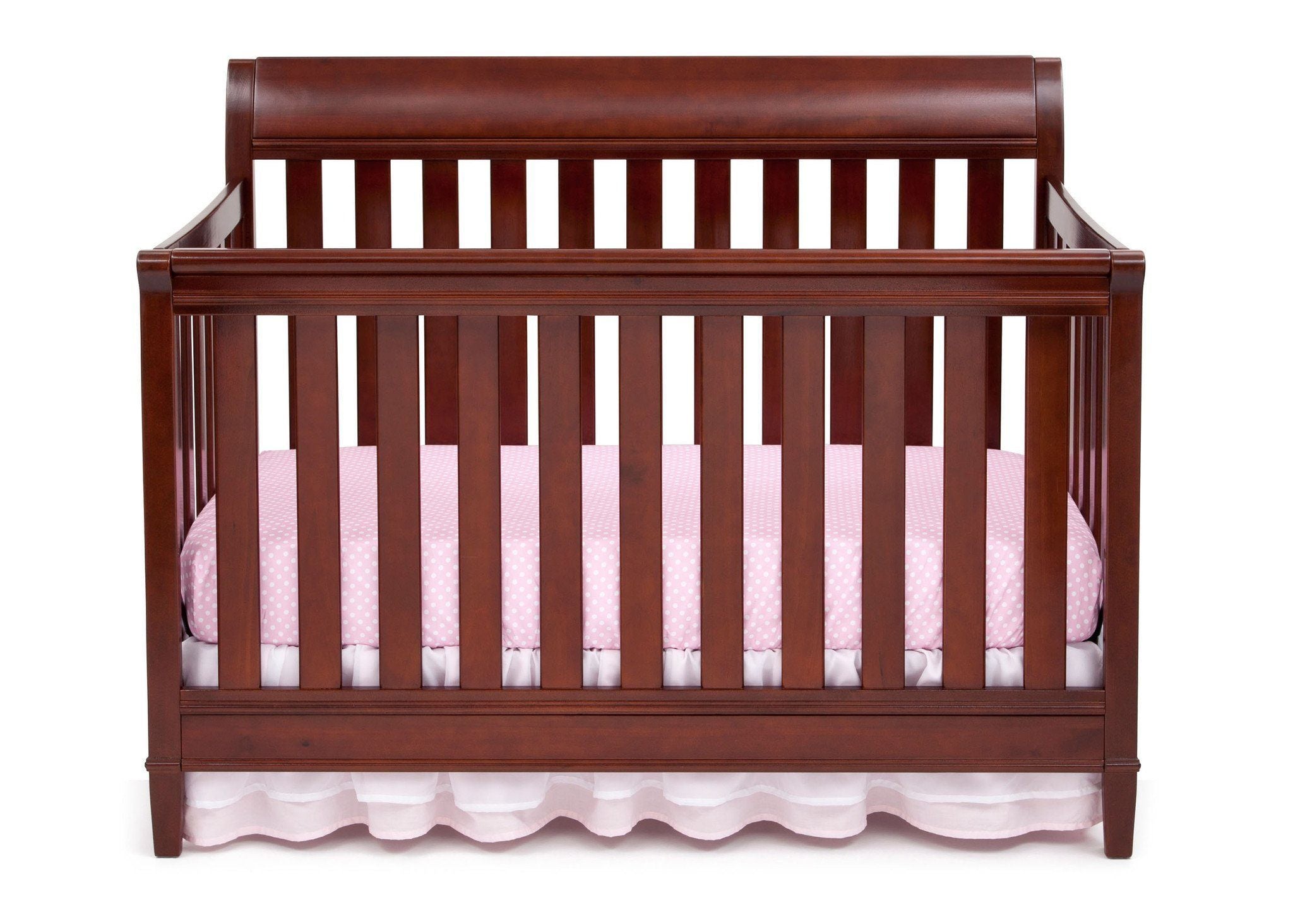 Haven 4-in-1 Convertible Baby Crib - Toddler Bed, Daybed & Full-Size Bed - Safe Nursery Furniture for Newborns to Teens - Perfect for Bedrooms, Daycare & Guest Rooms