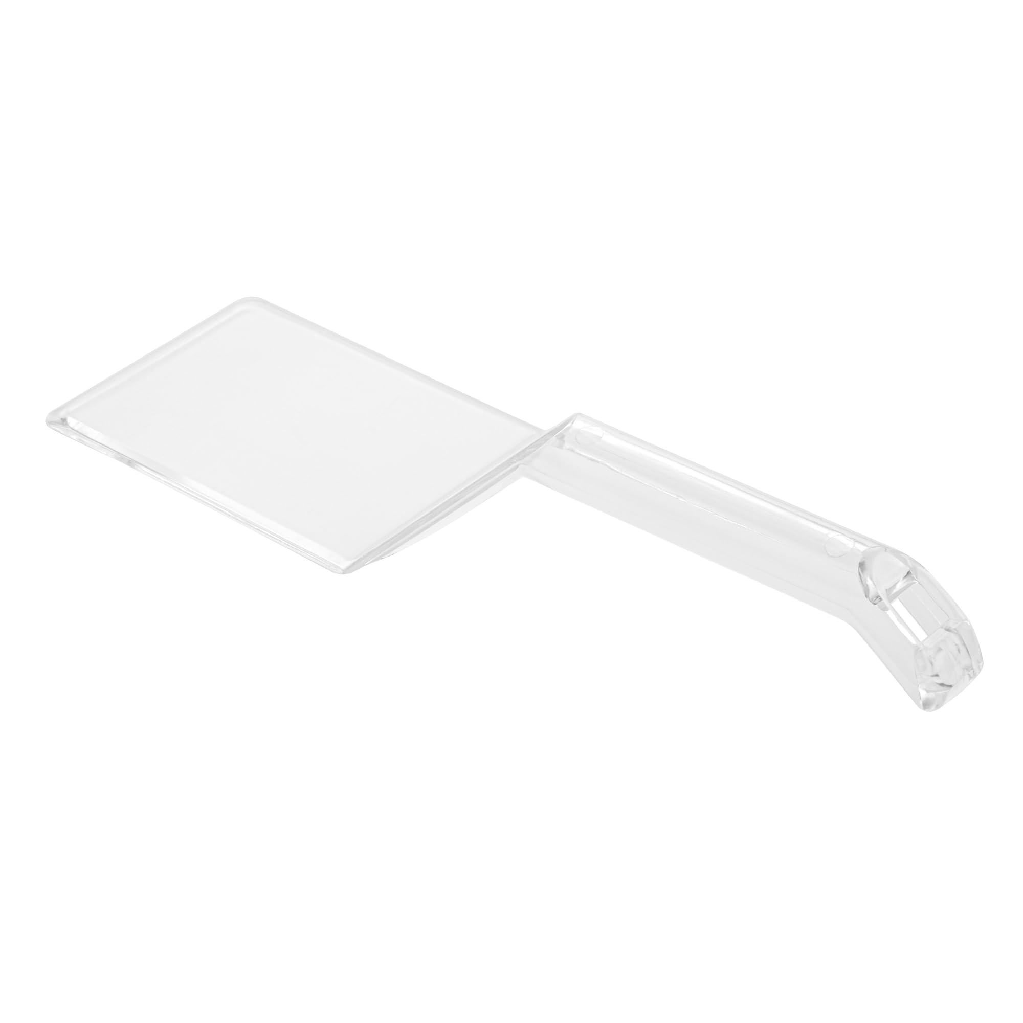 Restaurantware Cater Tek 10 Inch Disposable Serving Spatulas - 100 Pack Heavy-Duty Clear Plastic Lasagna Spatulas with Wide Edge & Comfortable Handle for Brownies, Cakes, Eggs - Perfect for Catering, Buffets, and Food Service