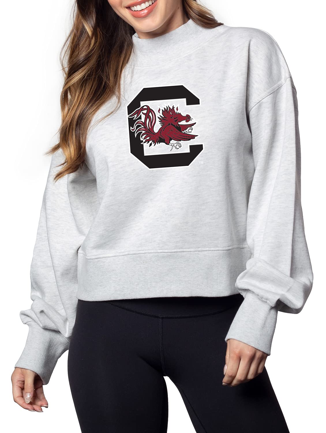 Chicka-D Women's Haily Sweatshirt - Cozy Fleece Pullover for Casual Wear, Lounge & Fall Outfits | Soft Comfortable Crewneck Sweatshirt for Women