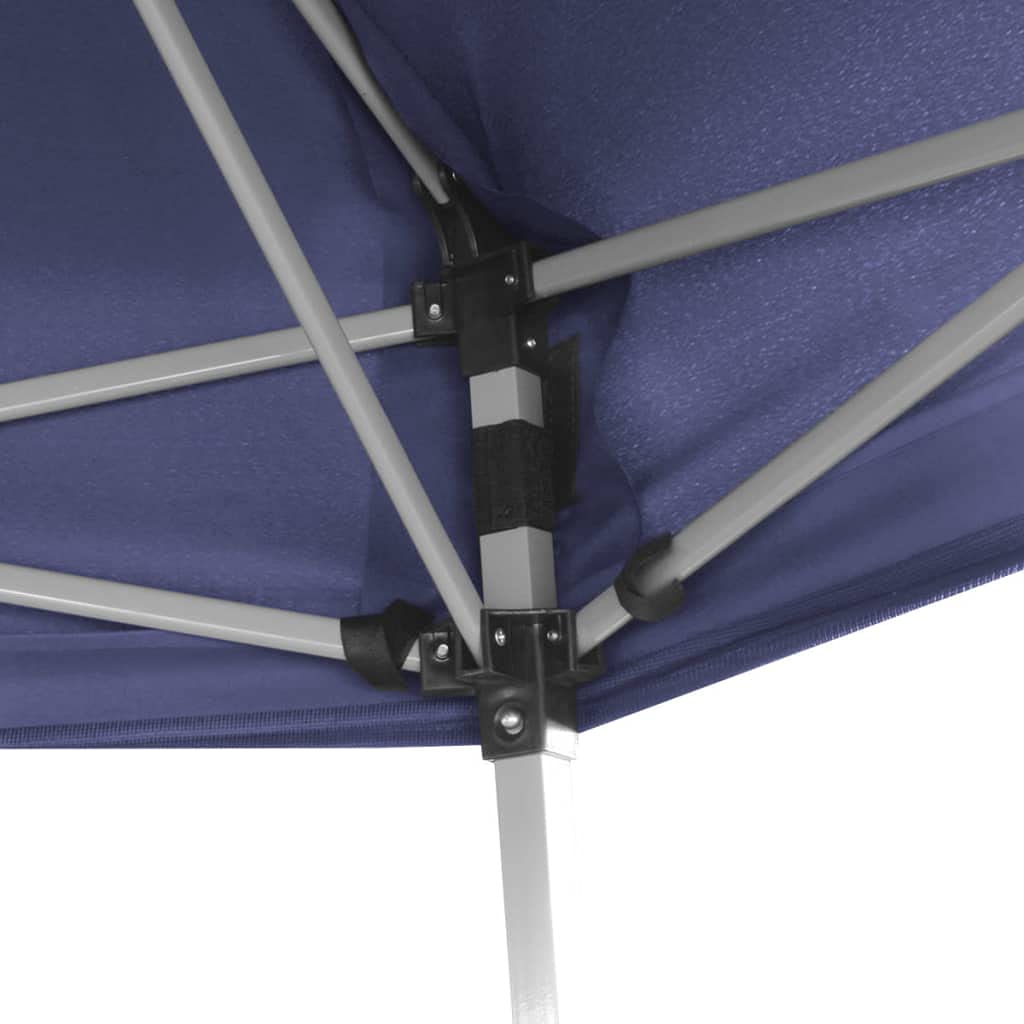 Fast Delivery Outdoor Party Tent - Hexagonal Pop-Up Canopy Shelter with 6 Sidewalls for Weddings, BBQ & Events (11.8'x10.2', Dark Blue) | Perfect for Backyard Gatherings, Camping & Outdoor Celebrations