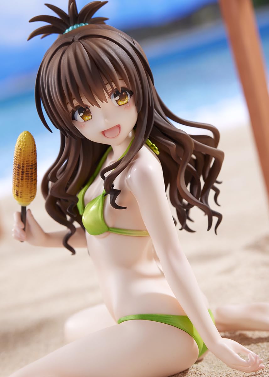 Ques Q Love-RU Darkness 1/7 Scale PVC Figure - Mikan Yuuki in Bikini (12cm) - Anime Collectible for Display & Gift