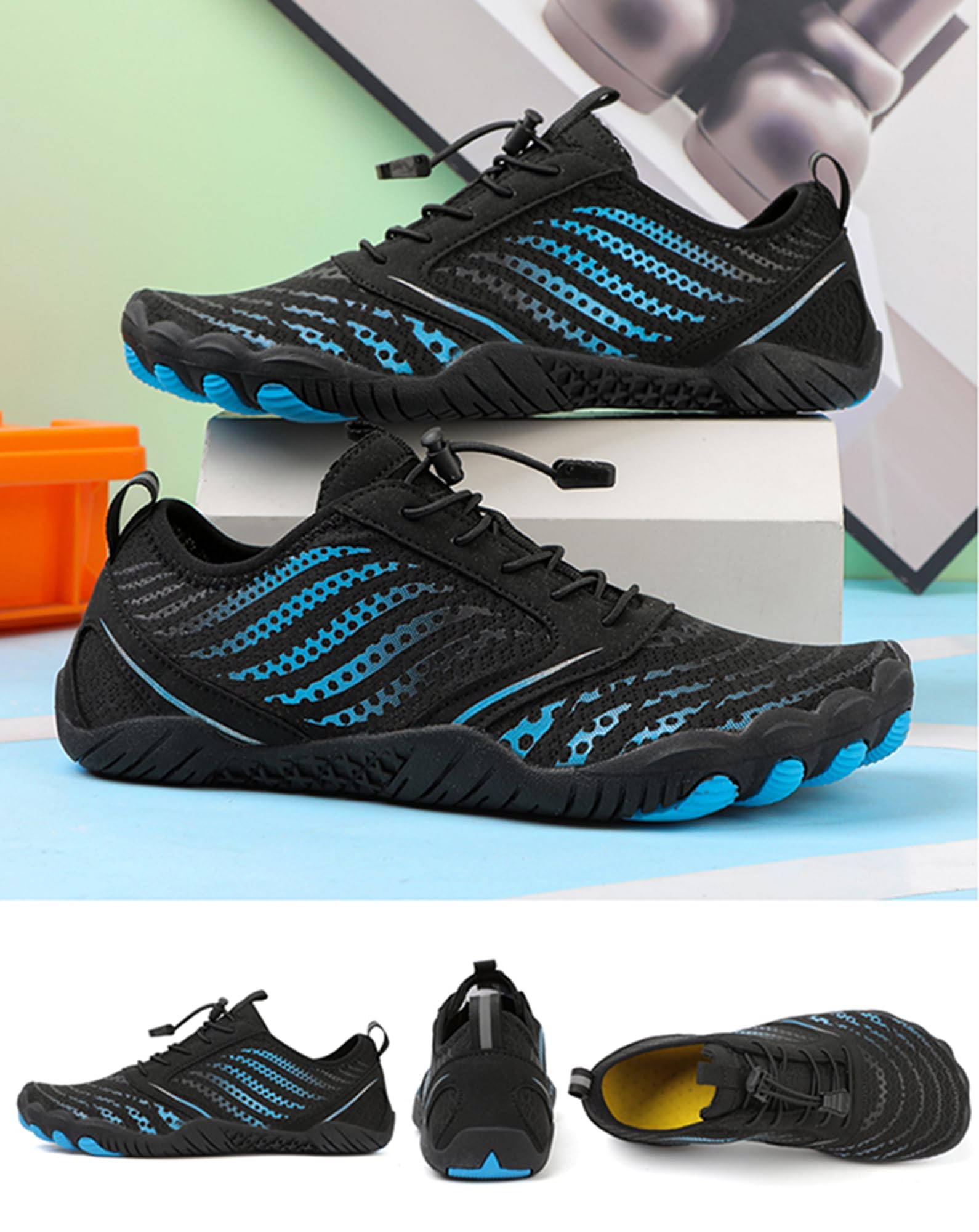 2024 Women's Barefoot Hiking Shoes - Wide Toe Box Minimalist Trail Running & Outdoor Sports Shoes for Women | Lightweight & Flexible for Hiking, Walking & Gym Workouts