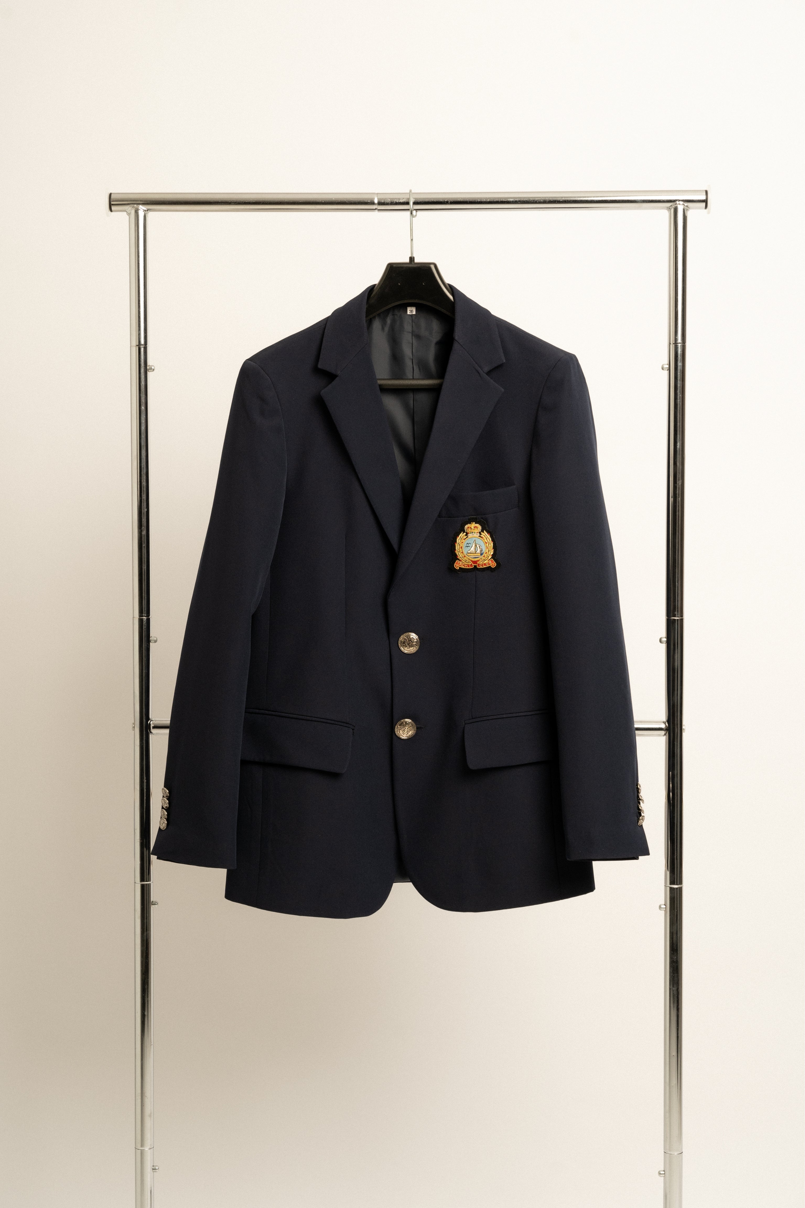 Premium Newport Navy Blazer for Men - Classic Slim Fit Single-Breasted Business Jacket | Perfect for Office, Weddings & Formal Events
