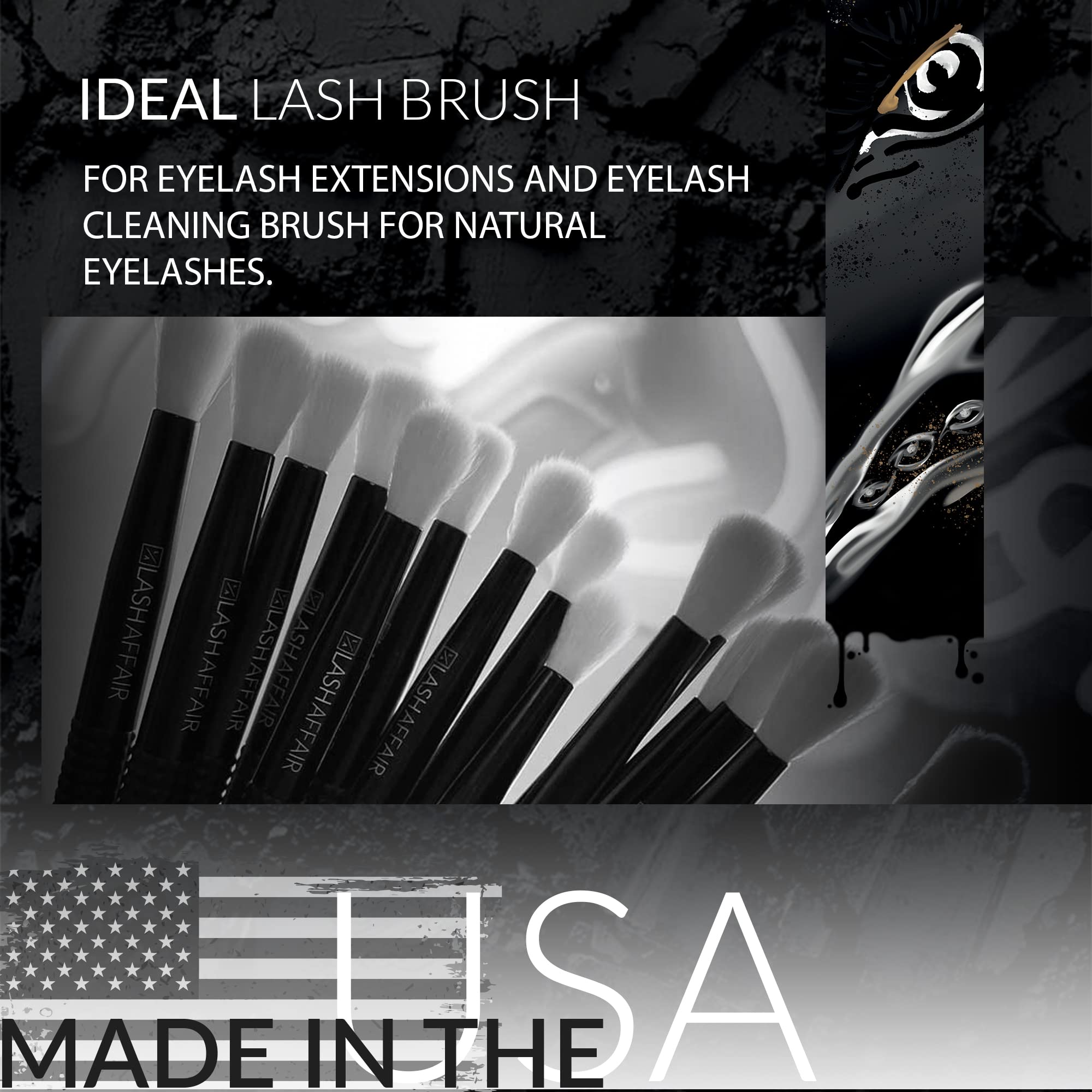 Magnetic Lash Cleansing Brush - 20 Pack Eyelash Shampoo Brush for Extensions & Natural Lashes | Daily Lash Bath Wash Tool | Perfect for Salon, Home & Travel Use