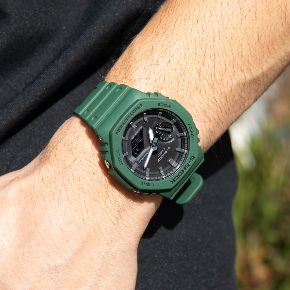 G Shock GAB2100 3A Bluetooth Solar Watch - Rugged Digital Sport Watch with Bluetooth Connectivity & Solar Power - Perfect for Outdoor Adventures, Fitness Tracking & Everyday Wear