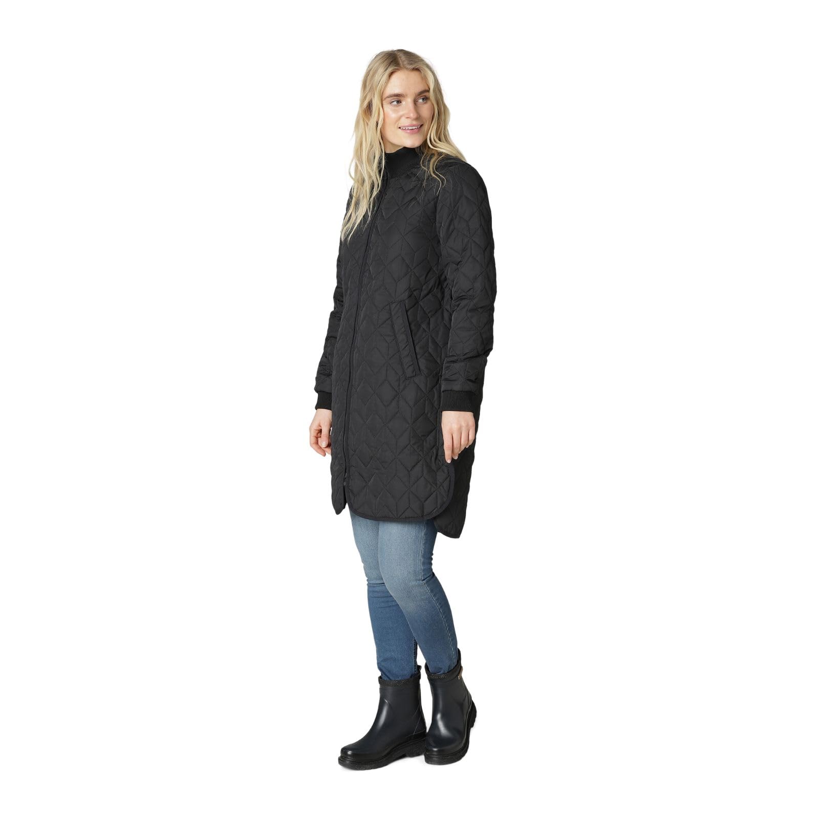 Ilse Jacobsen HORNBAEK Women's Art 06 Padded Quilt Jacket - Warm Winter Coat for Outdoor Activities, Casual Wear & Travel
