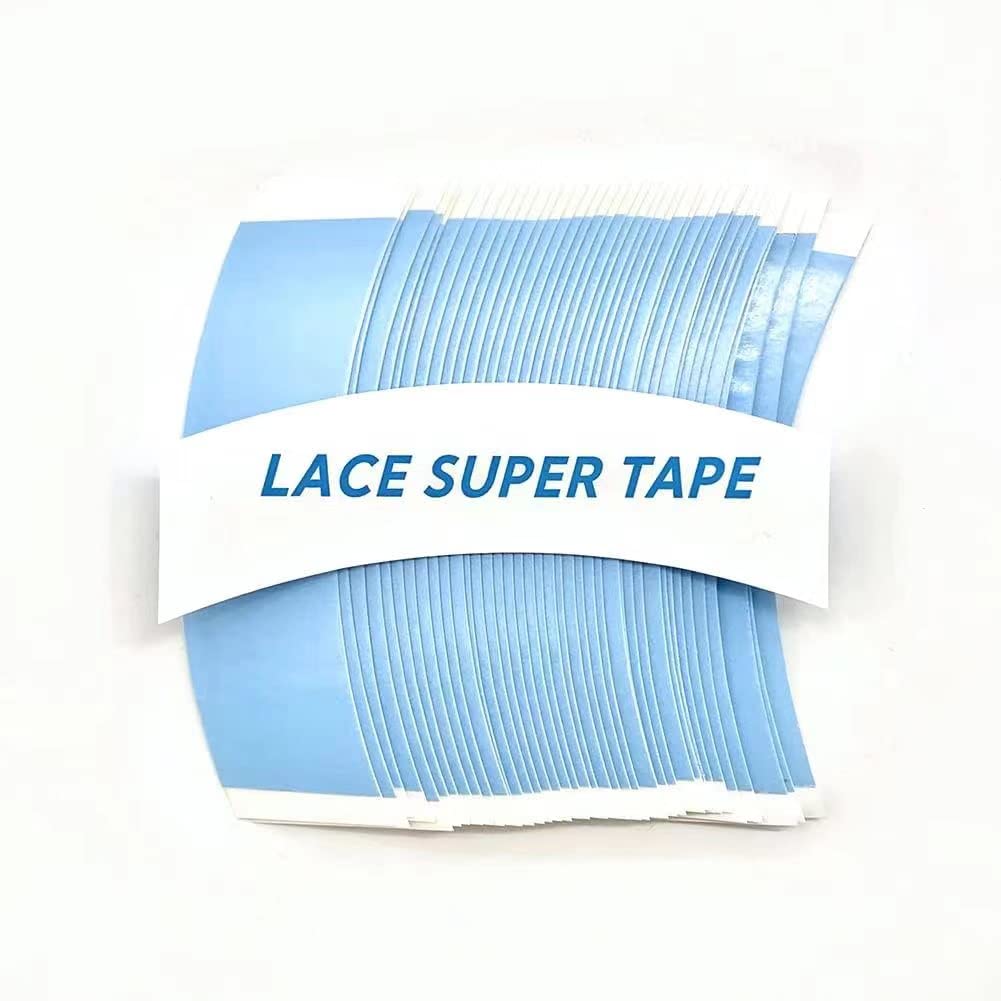 40pcs Double Sided Wig Tape - Waterproof & Strong Hold Adhesive for Lace Front Wigs, Toupees & Hairpieces - Clear Invisible Tape for All-Day Wear - Perfect for Daily Use, Cosplay & Special Occasions