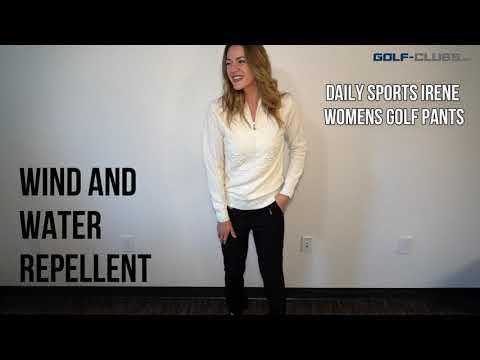 Women's Full Zip Golf Sweater - Daily Sports Romilly Cardigan in Black | Warm & Stylish Outerwear for Golf, Casual Wear & Outdoor Activities