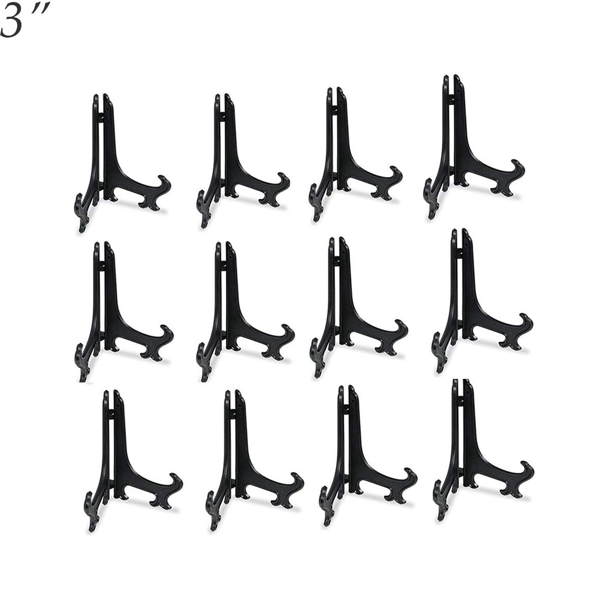 3-12 Inch Plastic Display Stands for Home Decor & Weddings