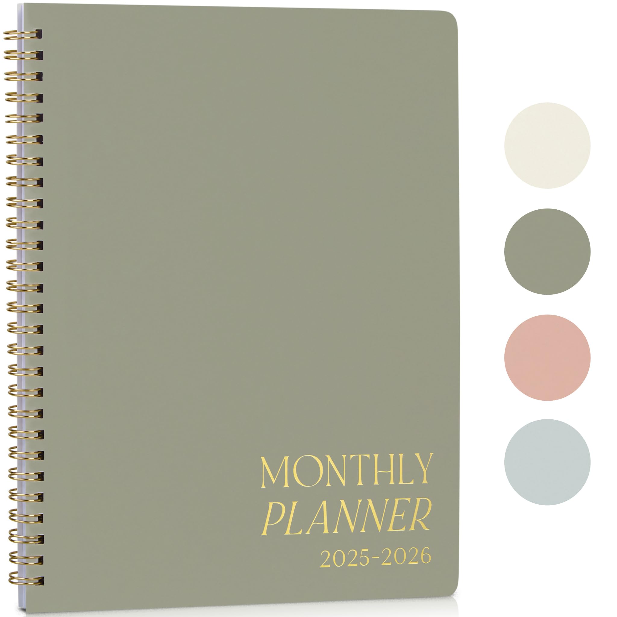 2025-2026 Monthly Planner & Calendar Book - Productivity Organizer with To-Do Lists for Work, School & Personal Tasks | January 2025-December 2026 | Perfect for Office, College & Daily Planning