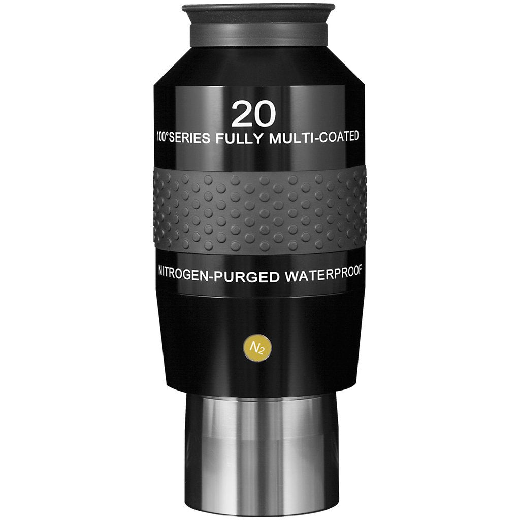 Explore Scientific 20mm 100° Wide Angle Eyepiece - Nitrogen Purged, Waterproof, 2