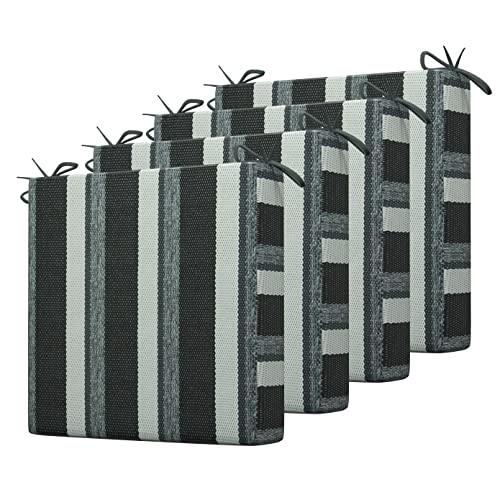 Grey Stripes 4 Set