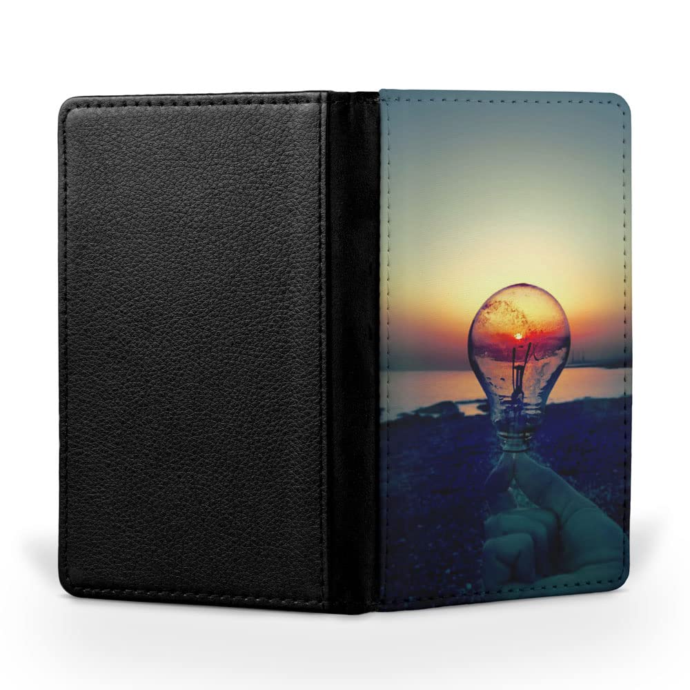 Hipster Passport Wallet - Travel ID Holder & Organizer for Trips