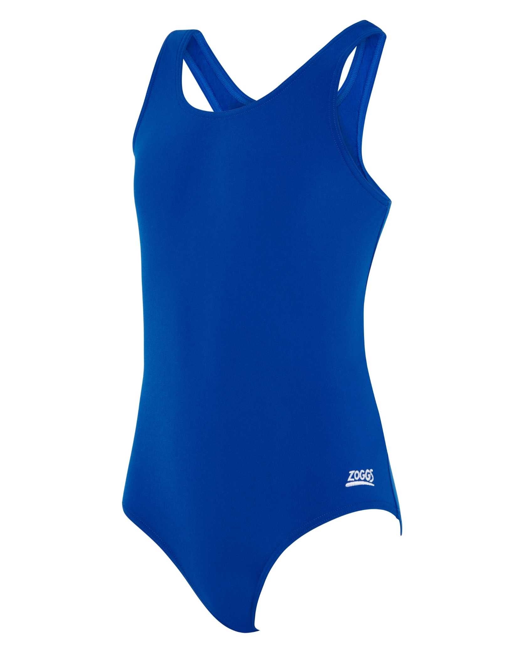Girls Cottesloe Sportsback Swimsuit - Royal Blue One-Piece Swimwear for Active Kids | Perfect for Swimming Lessons, Beach Vacations & Water Sports