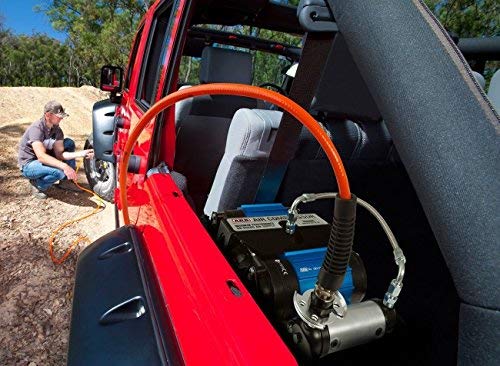 ARB 171302 Portable Tire Inflation Kit - 18ft Air Hose & Accessories for On Board Systems & Air Compressors | Emergency Roadside & Off-Road Vehicle Tire Repair