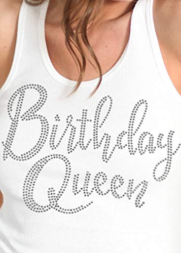 White (Birthday Queen Tank)