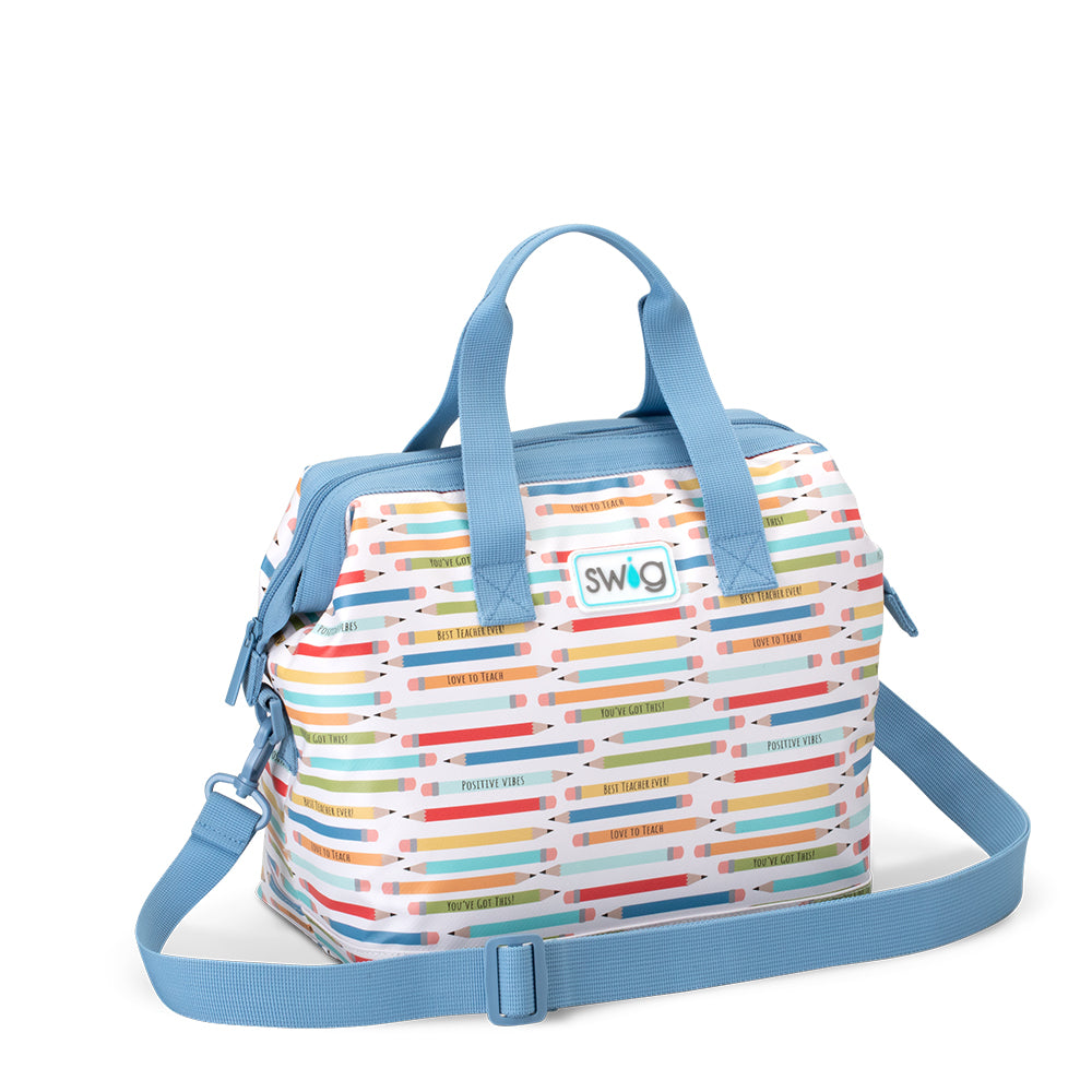 Teacher Life Packi 12 Can Insulated Cooler Bag - Perfect for School Lunches, Picnics, Beach Trips & Outdoor Adventures