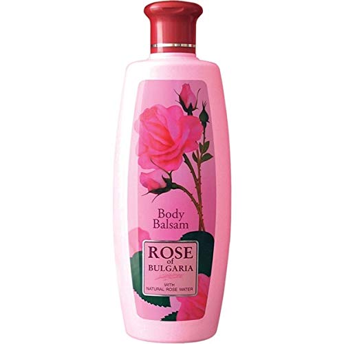 Biofresh Rose of Bulgaria Body Balsam with Natural Rose Water - Hydrating & Nourishing Moisturizer for Dry Skin | Perfect for Daily Use, Spa Days & Gift Giving