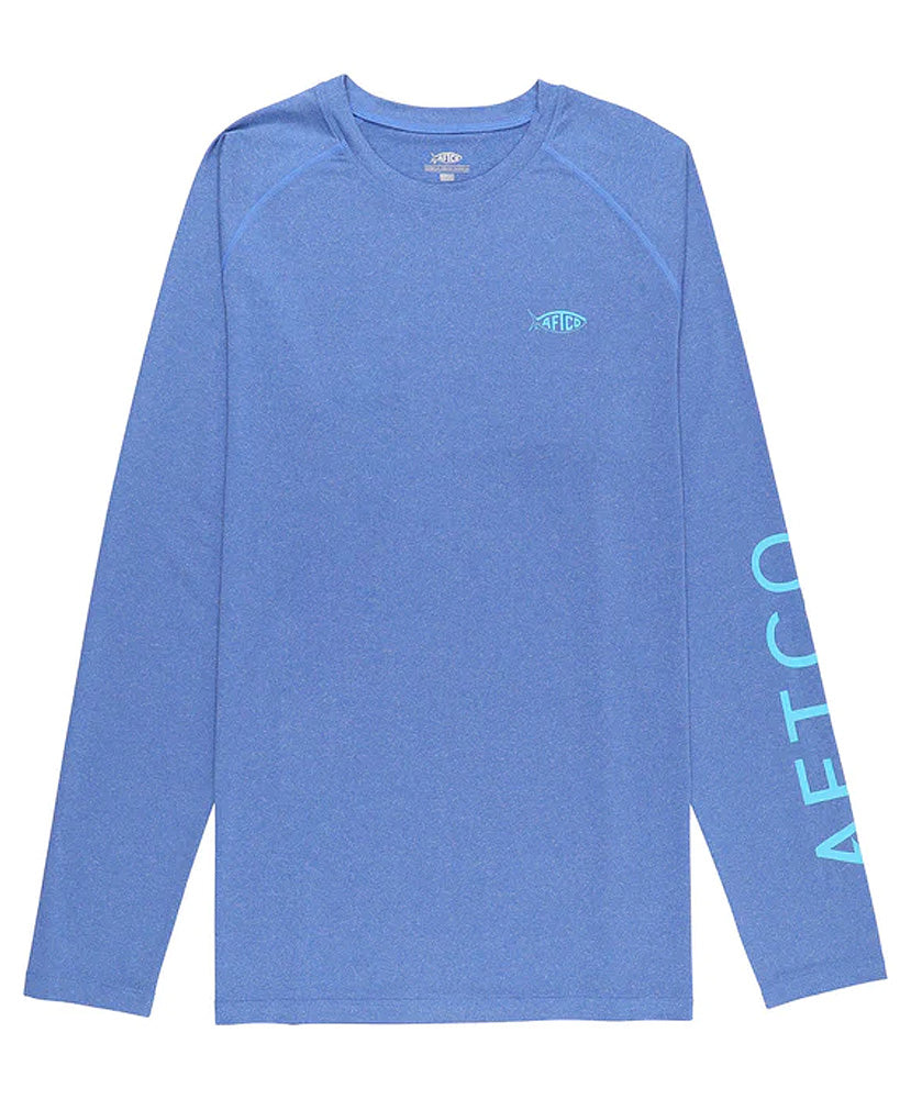 AFTCO Samurai Performance Long Sleeve Fishing Shirt - UPF 50+ Sun Protection, Quick Dry & Breathable for Saltwater & Freshwater Fishing, Boating, and Outdoor Activities