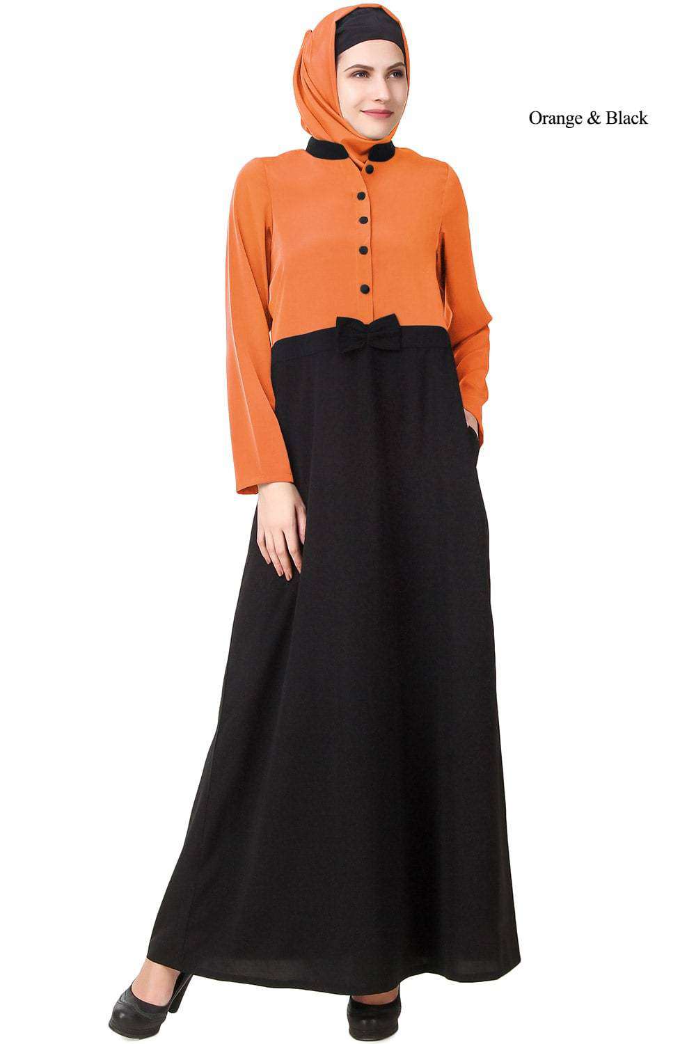 Orange & Black