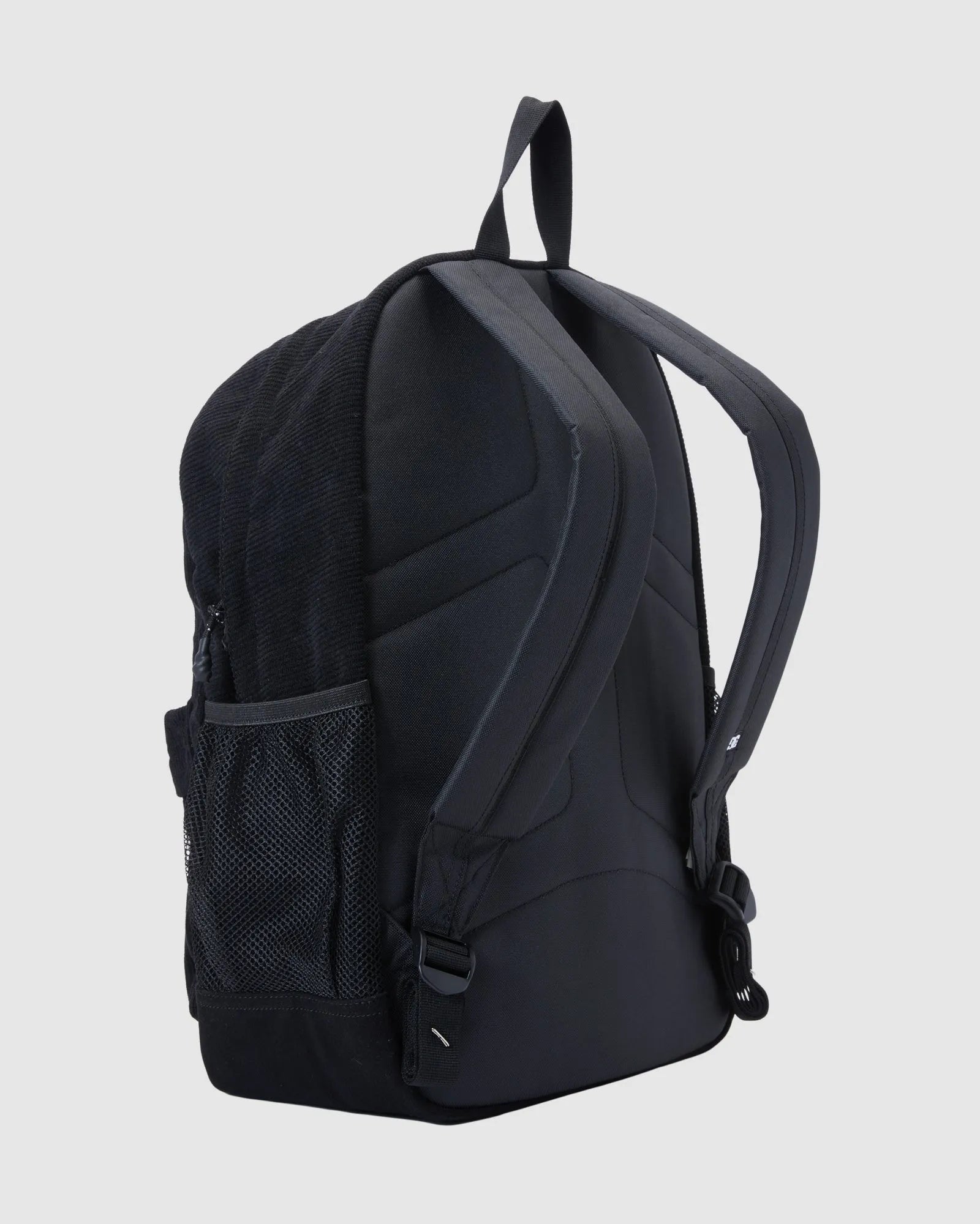 DC Backsider Cord Backpack - Lightweight & Durable Black Backpack for School, Travel & Outdoor Adventures