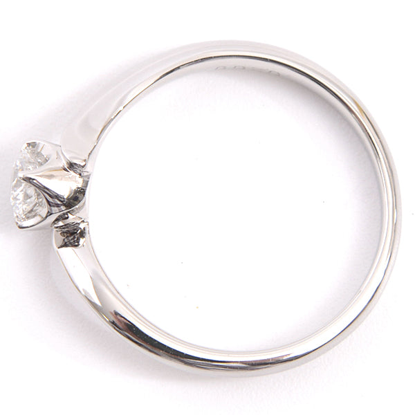 4℃ Diamond Ring 0.209ct F Color VS1 Clarity Excellent Cut Platinum 950 - Elegant Engagement & Wedding Jewelry for Women