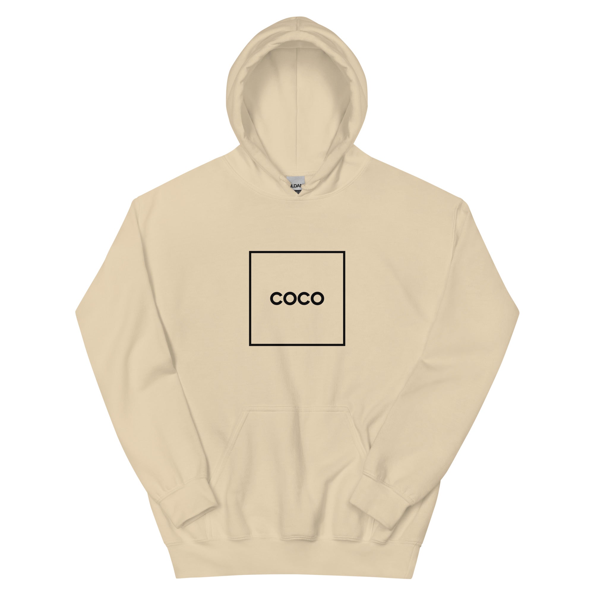 COCO Unisex Hoodie - Soft Cotton Pullover Sweatshirt for Men & Women | Casual Streetwear, Loungewear, and Outdoor Activities