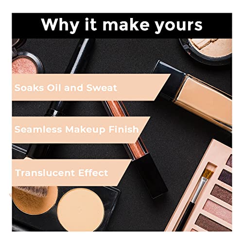 MATT LOOK Banana Luxury Professional Loose Translucent Powder - Lightweight Matte Finish Baking Powder with Nourishing Formula (4 Shades, 12g Fair) - Perfect for Makeup Setting & Oil Control
