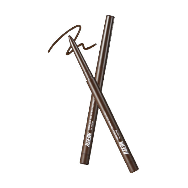MERZY The First Slim Gel Eyeliner - Waterproof & Smudge-Proof Long Lasting Eyeliner Pencil for Precise Lines | Perfect for Everyday Makeup, Winged Liner & Professional Makeup Artists