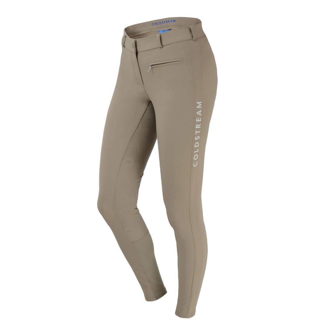 Women's Kilham Competition Breeches - 34 Inch Inseam, Taupe Color - Perfect for Equestrian Riding, Horse Shows & Training