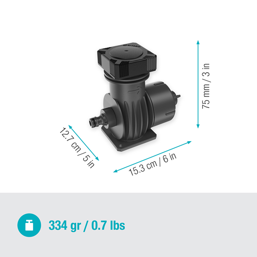 Gardena Master Unit 2000 - Premium Garden Watering System for Efficient Irrigation | Perfect for Lawns, Flower Beds & Vegetable Gardens