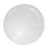 World Centric Compostable Corn PLA Lids with Straw Hole - Fits 10-24 oz Clear Cold Cups (Case of 1000) | Eco-Friendly Disposable Lids for Smoothies, Iced Coffee & Cold Beverages