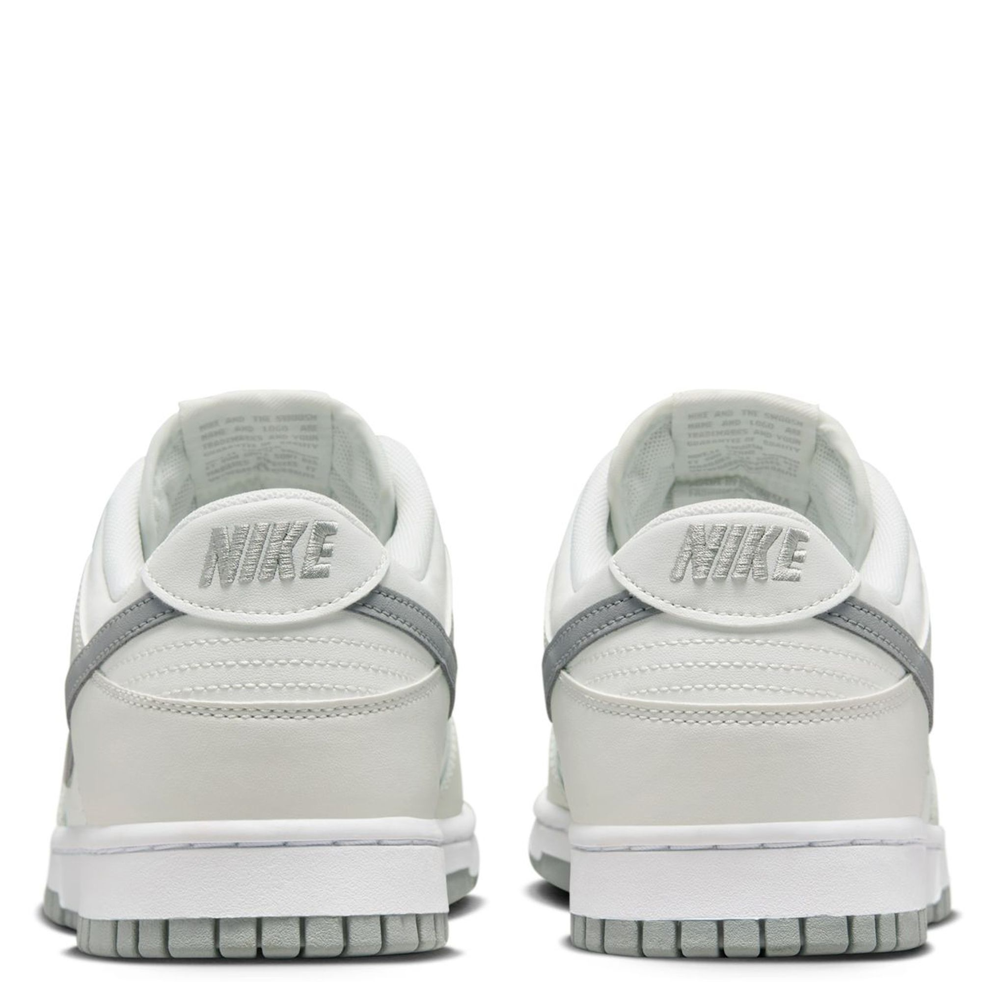 Nike Men's Dunk Low Retro Sneakers - Summit White / Light Smoke Grey - Casual & Streetwear Shoes for Everyday Comfort & Style