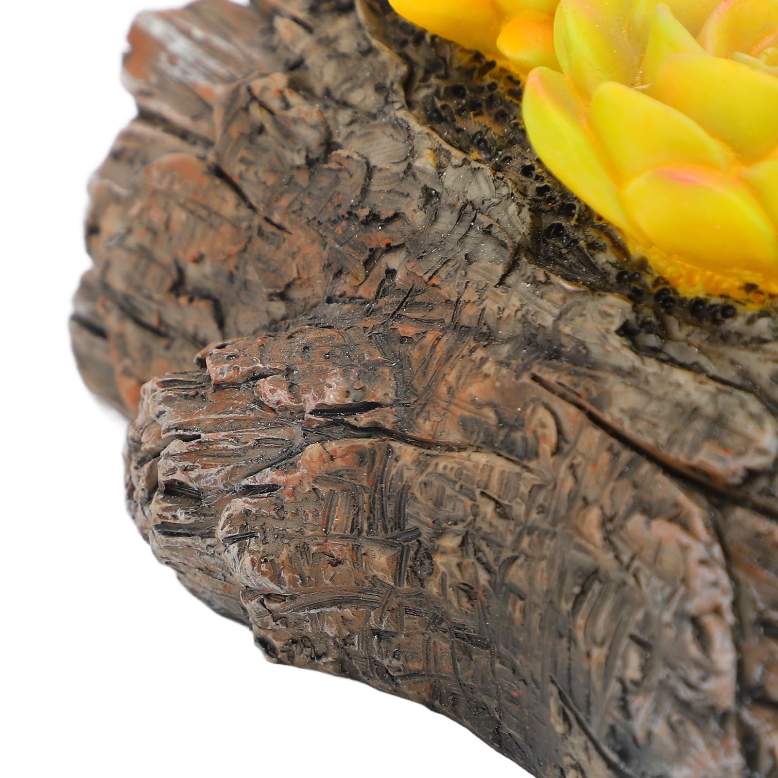 Faux Stump Key Box - Weatherproof Outdoor Key Holder with Hidden Compartment | Perfect for Garden, Yard & Home Security (Hide Spare Keys Safely)