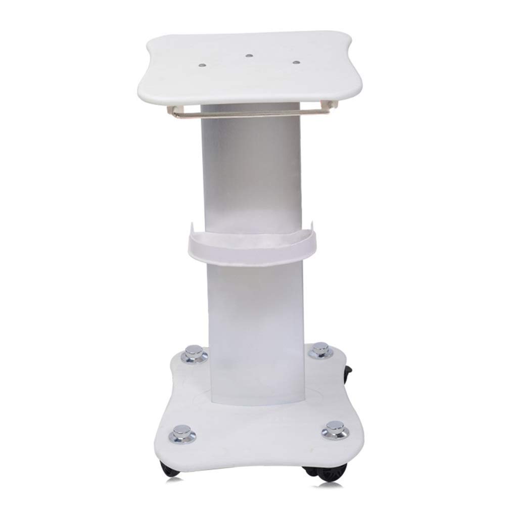 Portable Beauty Instrument Cart with Brake Wheels - Heavy Duty 90kg Load Capacity, Storage Tray & Handle - Perfect for Salon Equipment Transport, Medical Device Mobility & Spa Tool Organization