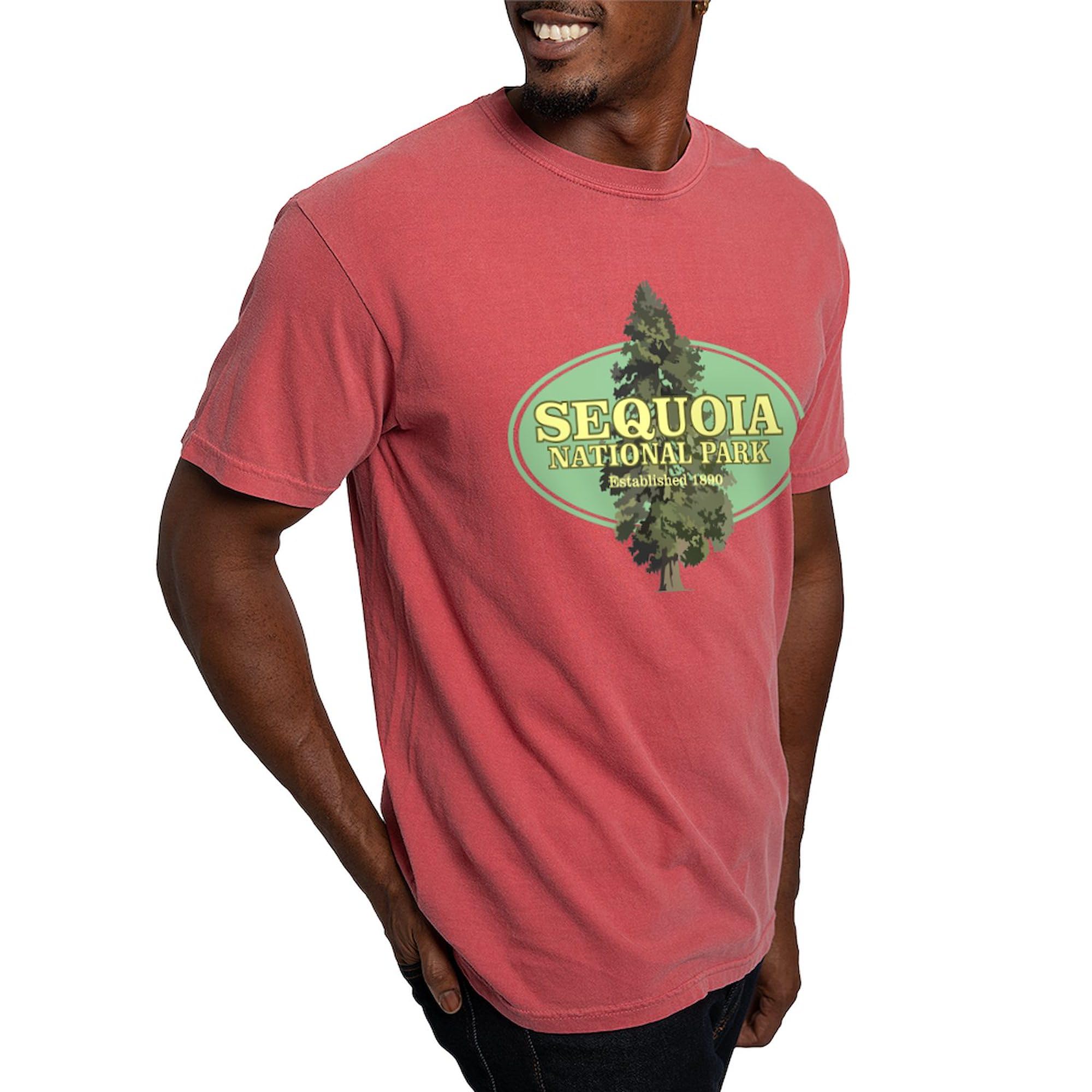 Sequoia National Park T-Shirt for Men | Comfort Colors® Premium Cotton Tee | Hiking, Camping & Outdoor Adventure Apparel