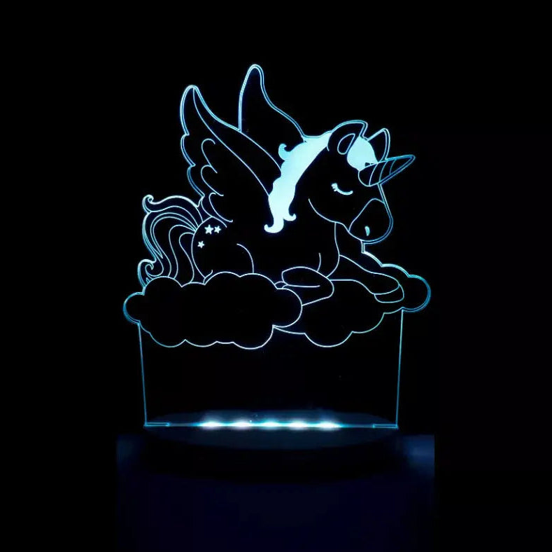Magical Unicorn Night Light for Kids - Soft Glow LED Night Lamp for Bedroom, Nursery & Kids Room - Perfect for Bedtime, Sleep Aid & Decor