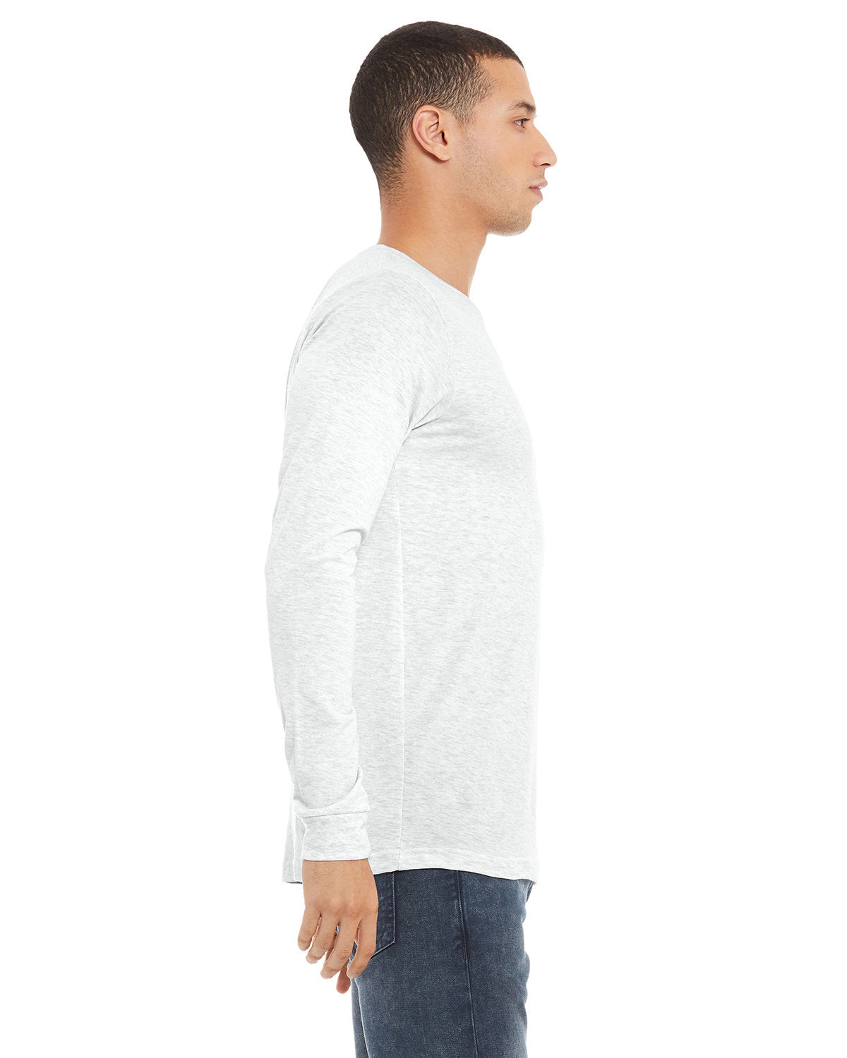 Bella + Canvas 3501 Unisex Jersey Long Sleeve T-Shirt - Soft Cotton Crewneck Tee for Men & Women - Perfect for Casual Wear, Layering & Everyday Comfort