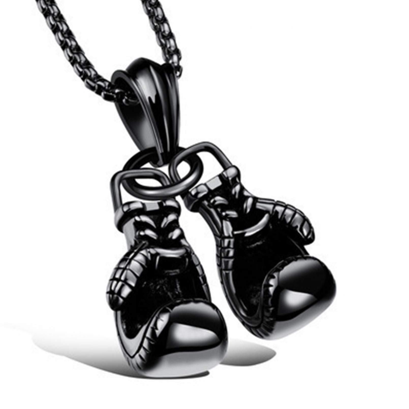 GTHT Zinc Alloy Boxing Glove Car Pendant - Stylish Interior Decoration & Rear View Mirror Accessory for Cars | Perfect Gift for Boxing Fans & Car Enthusiasts | Great for Sports-Themed Vehicle Decor